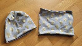 Beanie und Schlauchschahl 47 bis 49 cm