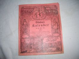 Bündner Kalender für das Jahr 1901 Zustand dem alter endspre