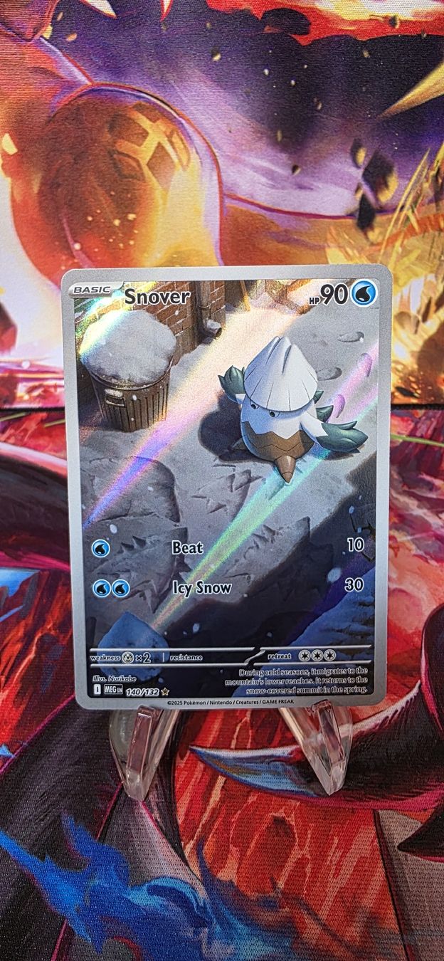 Pokémon Carte collezionabili: Snover 140/132 Mega Evolution MEG – Nuovo (secondo la descrizione) da Frutigen venduto da Sinnohan_Zorua