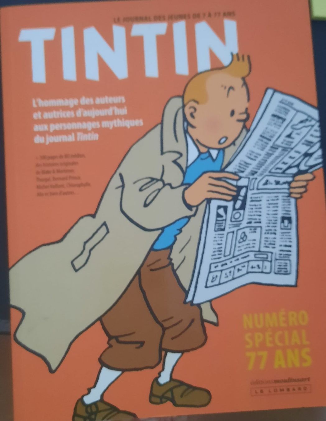 Libri: Numero spécial 77 ans TINTIN – Usato da Begnins venduto da IlikeHiPhi