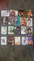 Original Autogramme diverser Musiker aus CH / D / A (45 St.)