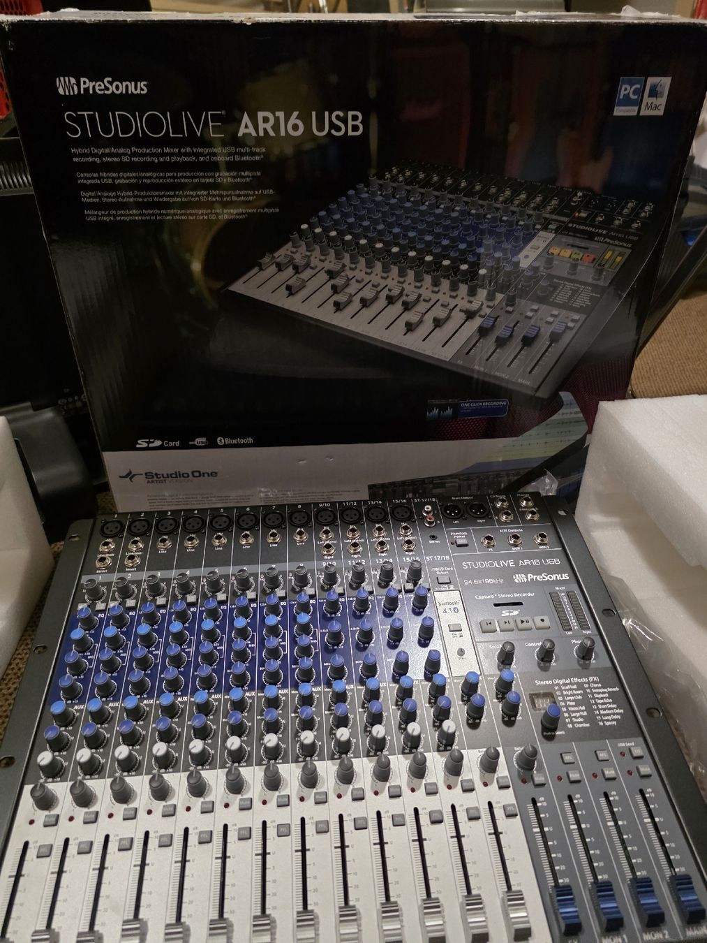 PreSonus Console di mixaggio: Presonus AR 16 USB – Nuovo (secondo la descrizione) da Steinhausen venduto da Dsandro 3