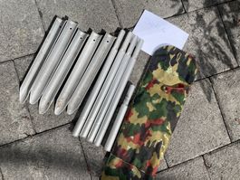Heringe zu Militärblache