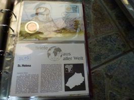 Münzbrief St. Helena