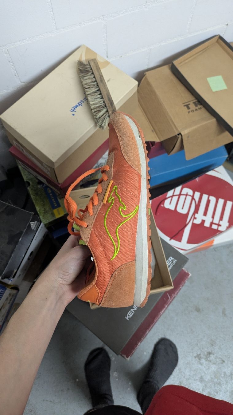 Herrenschuhe: KANGAROOS Schuhe orange – Gebraucht aus Morgarten von rra_jvw7 1
