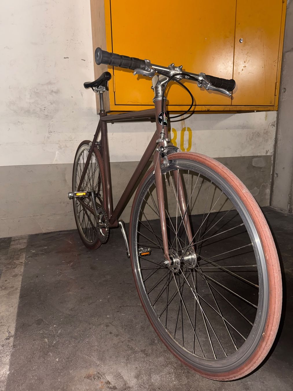 Velos: Fixed Gear Bike Brown Size M Used Condition – Gebraucht aus Langnau Am Albis von sul_rm8c 4
