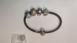 Perles charms bracelet original Murano Glass 925-M-1,pandora