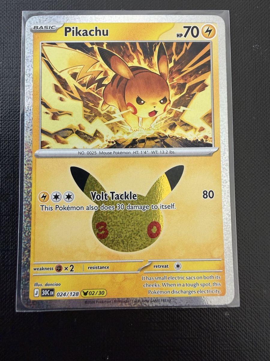 Pokémon Carte collezionabili: Pikachu #024 30C EN – Nuovo (secondo la descrizione) da Savigny venduto da Matgab94