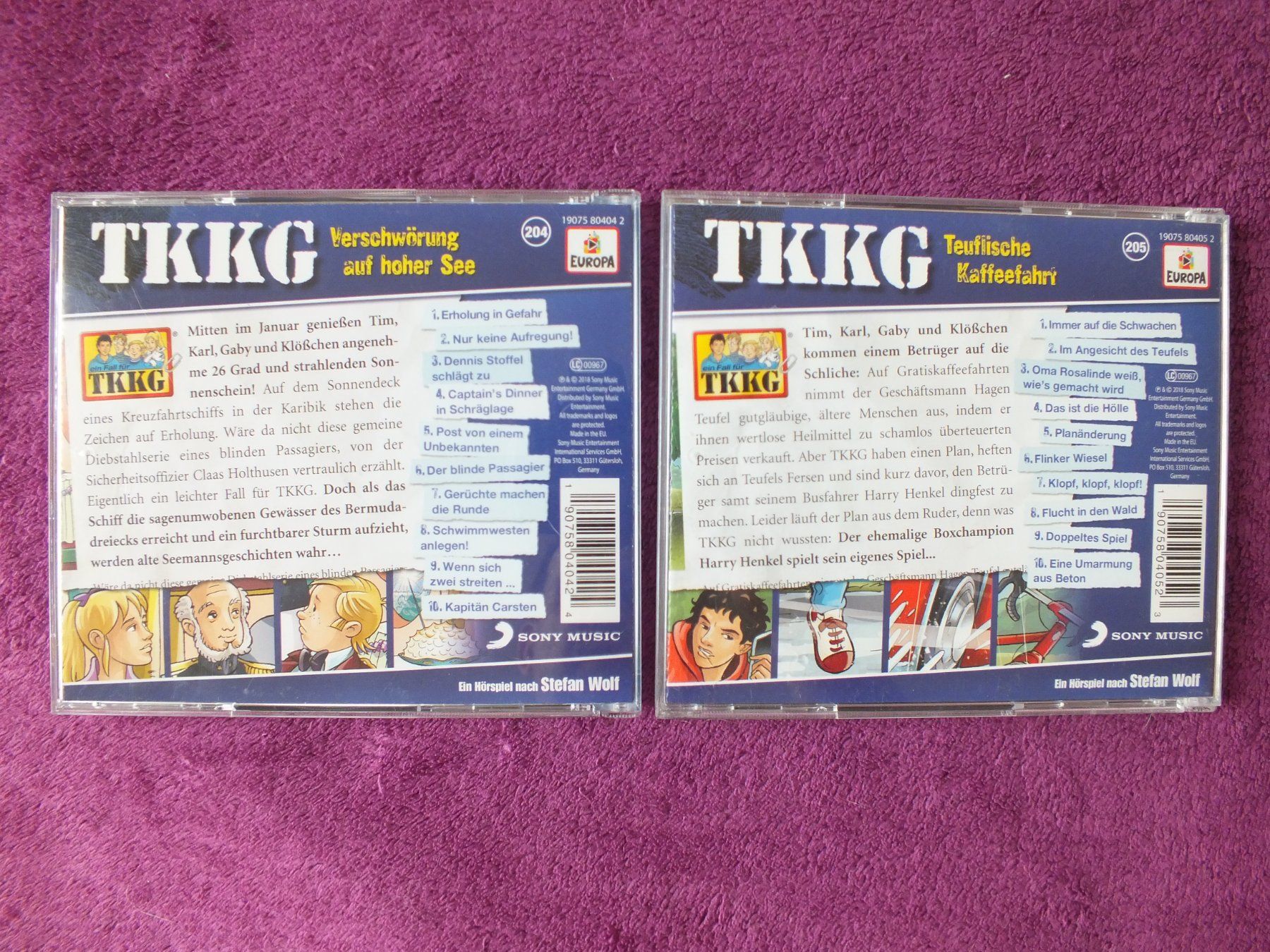 CDs: 6 - TKKG - Hörspiel - CD´s – Gebraucht aus Müllheim Dorf von Seeeule01 4