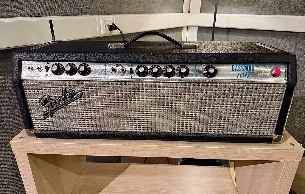 Fender Verstärker: Fender Bassman 100 Silverface  1973 – Gebraucht aus Préverenges von map85 2