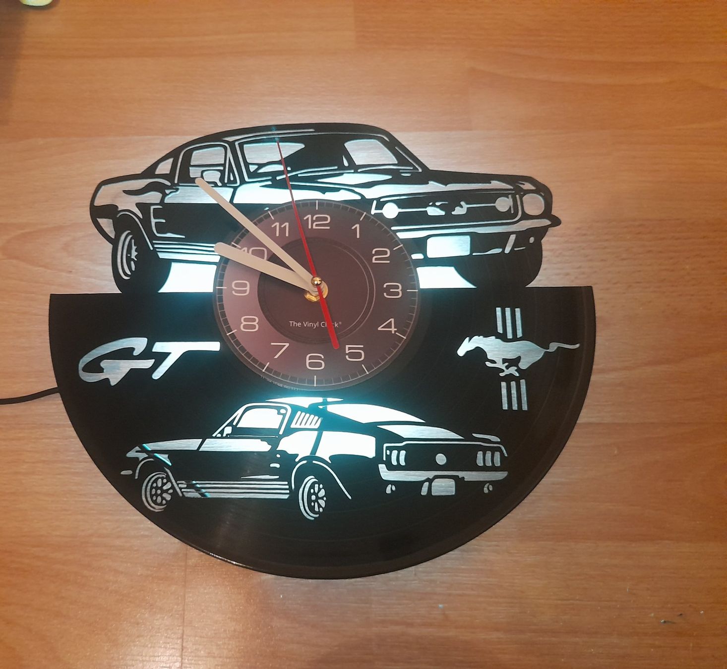 Orologi: Ford Mustang GT Schallplattenuhr – Usato da Lustmühle venduto da chevi03