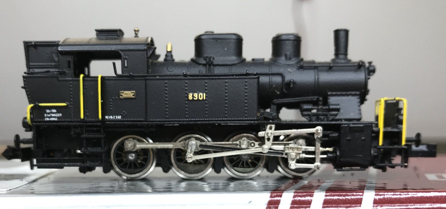 Lemaco Modelleisenbahnen: SBB E 4/4 8901 schwarz - Dampflok – Gebraucht aus Männedorf von