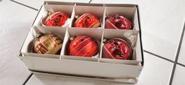 Vintage Weihnachtskugeln-Sammlung zu verkaufen