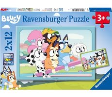 Ravensburger 2x12 Teile Puzzle Bluey