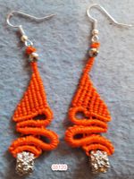 Ohrhänger orange Segel