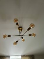 Moderne Deckenlampe / Lampe - Gold Optik - Neuwertig! (57)
