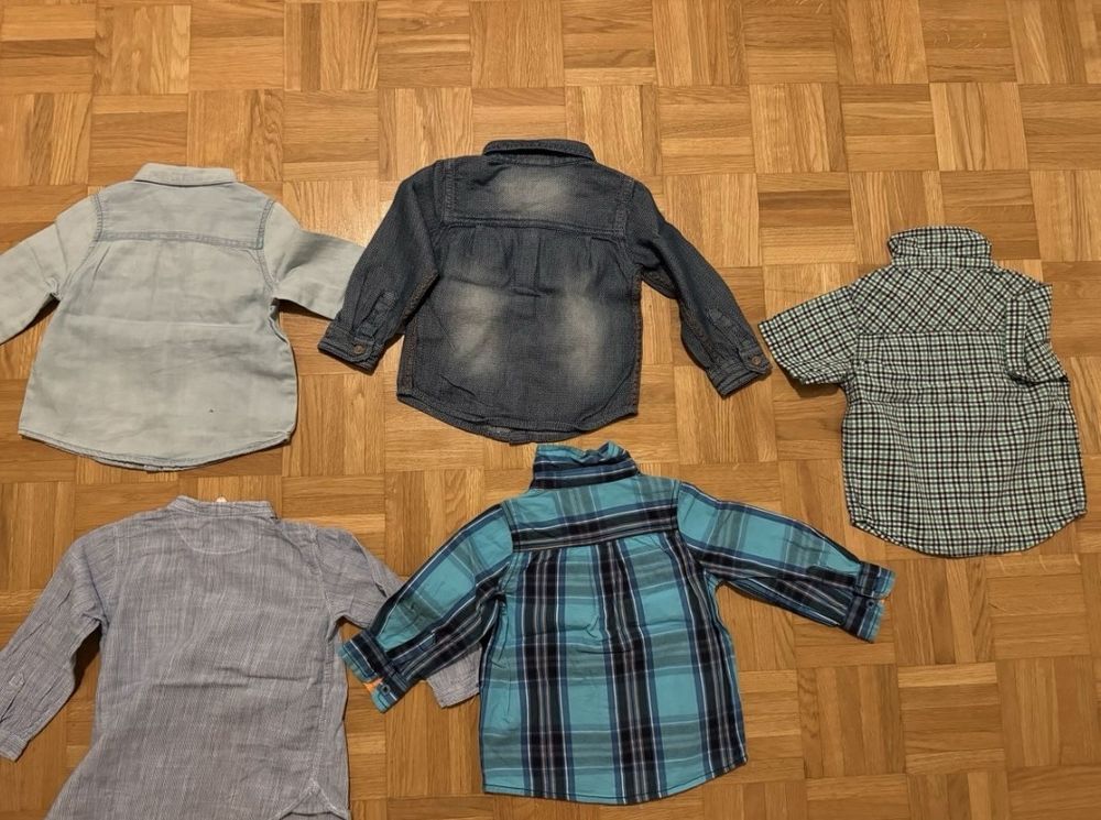 Chemises, T-shirts & Polos: Kinder Hemden Grösse 80 – D'occasion à Zürich par zd_1965 6
