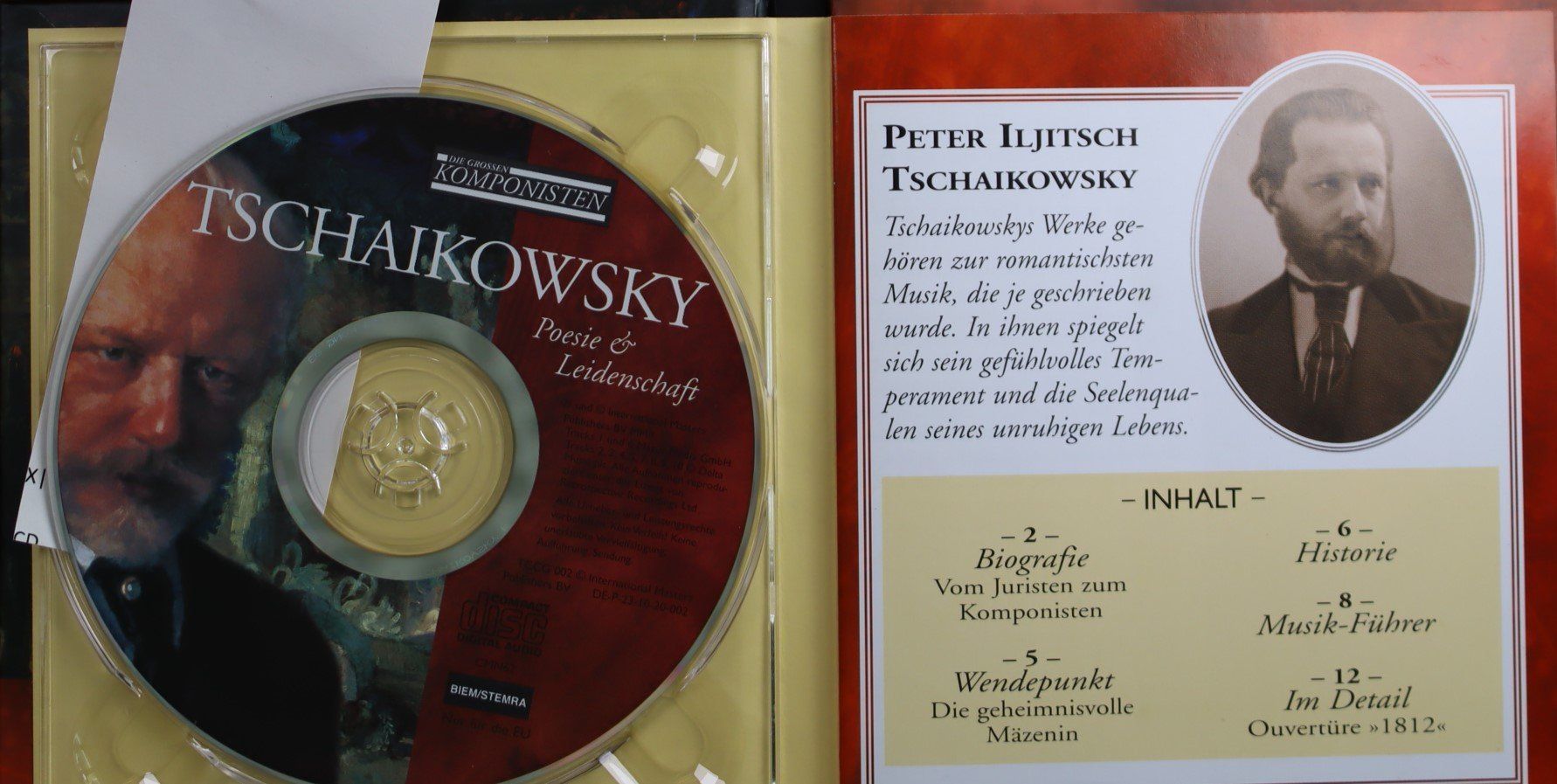 CDs: Tschaikowsky – Poesie & Leidenschaft – Gebraucht aus Luzern von CONTENTI 1