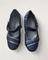 Damenschuhe blau Grösse 38 neuwertig
