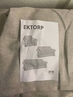 Bezug für ikea ektorp 2er sofa beige