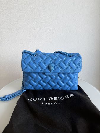     Sac matelassé Kurt Geiger London en cuir véritable