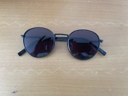 Sonnenbrille rund schwarz Made in - guter Zustand