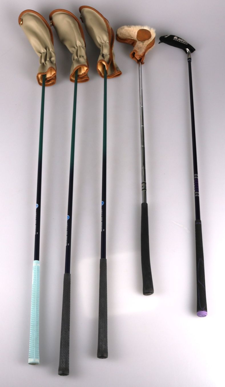 Mazze & Set: Golftasche mit Golfschläger – Usato da Volketswil venduto da brockipfannenstil 6