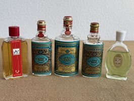 5x Eau de Cologne 4711 & Bourjois 80 etc
