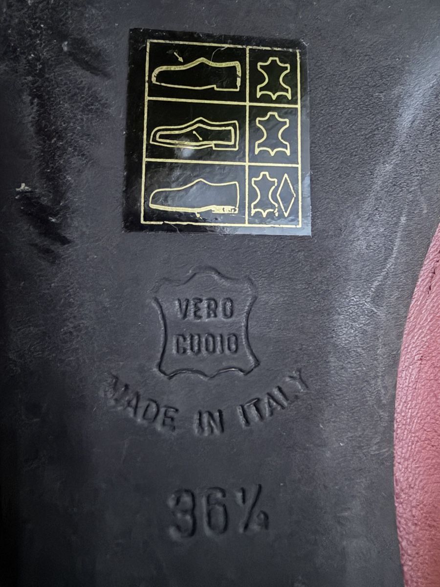 Navyboot Damenschuhe: Ballerinas Navyboot, 36,5, bordeaux – Gebraucht aus Rüegsau von escribella 5