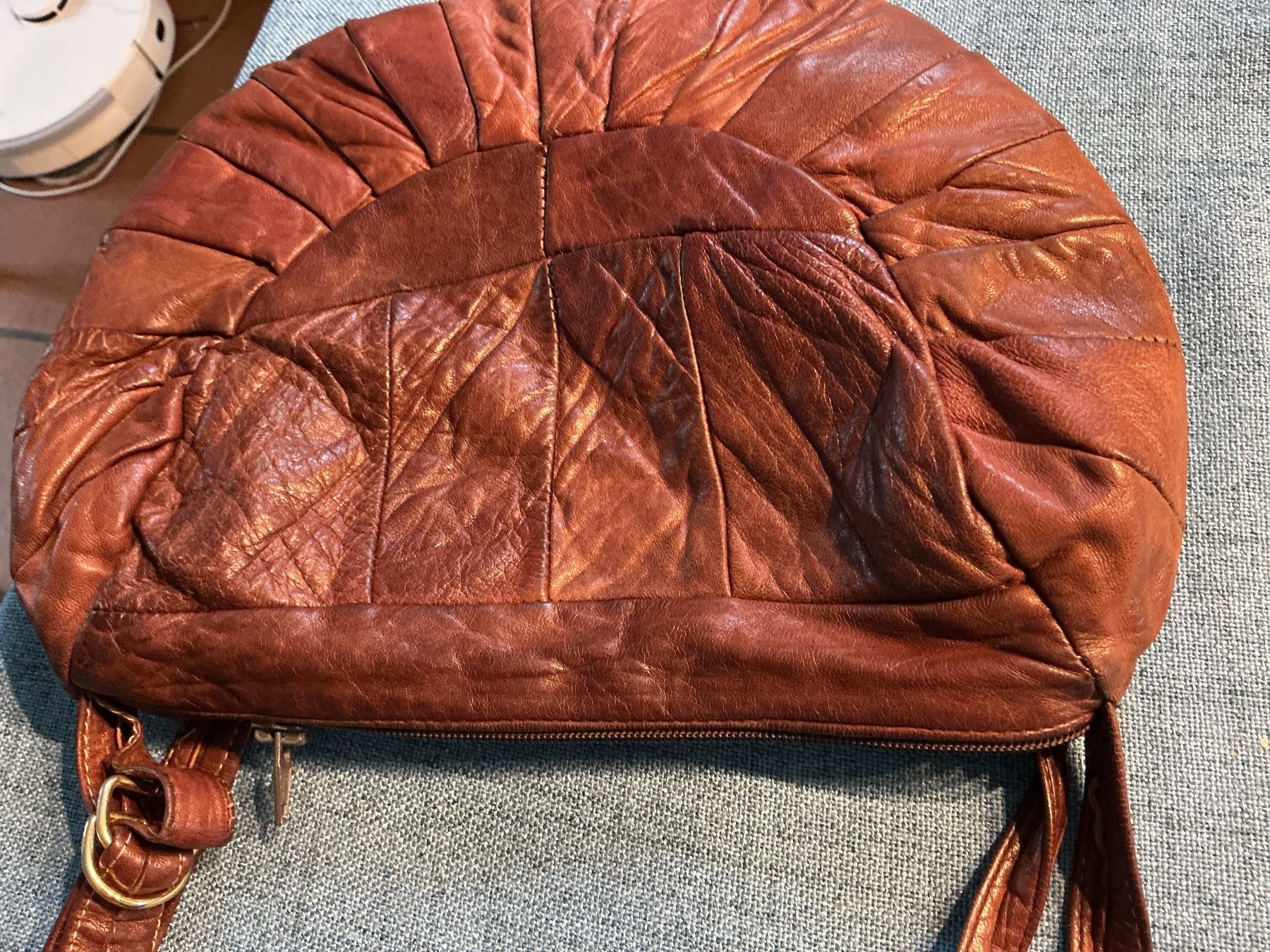 Borse da donna: Vintage Tasche Leder – Usato da Wettingen venduto da Andres54 3