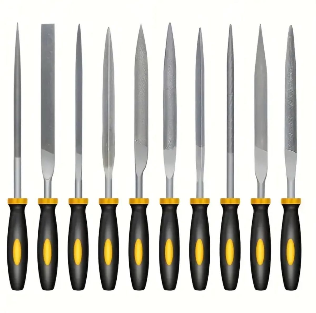 Tutti gli attrezzi: Feilen-Set, 10-teilig, ergonomisch, neu ovp – Nuovo e nell'imballaggio originale da Suhr venduto da SchnapperCH