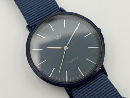 Sempre Armbanduhr blau Quarz ungetragen