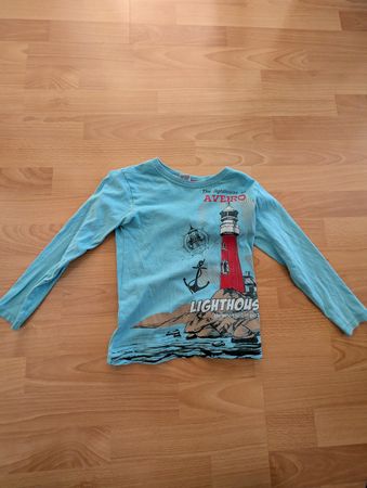 Süsses Langarmshirt mit Leuchtturm Motiv👕⚓️