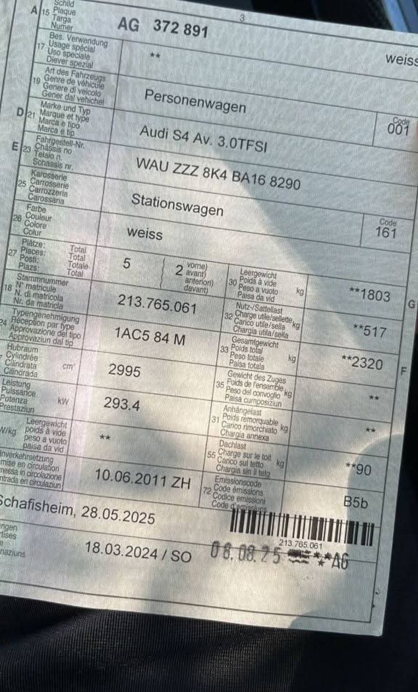 Audi Automobili: Audi S4 Av. 3.0TFSI 400Ps – Usato da Oberiberg venduto da Snusmarkt 5