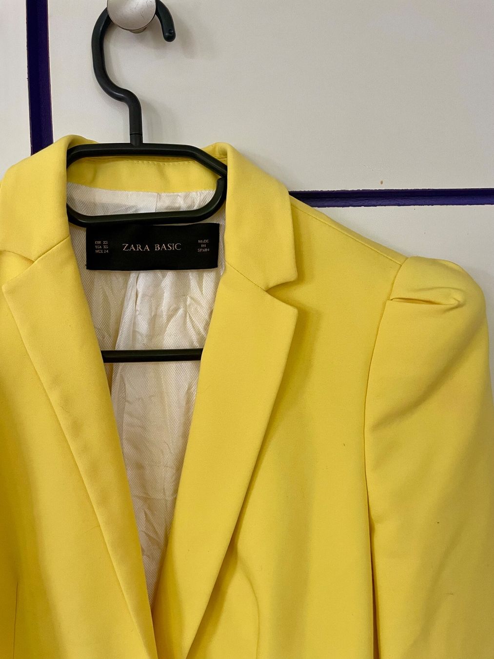 Zara Giacche: Zara Basic Blazer Gelb, , Sommerlich & Elegant! – Usato da Biel/Bienne venduto da linette78 2