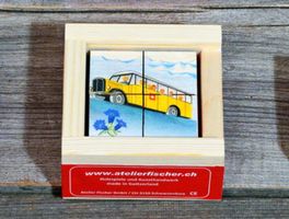 Schöner Kubus, Würfelpuzzle mini, atelier fischer, 48, neu