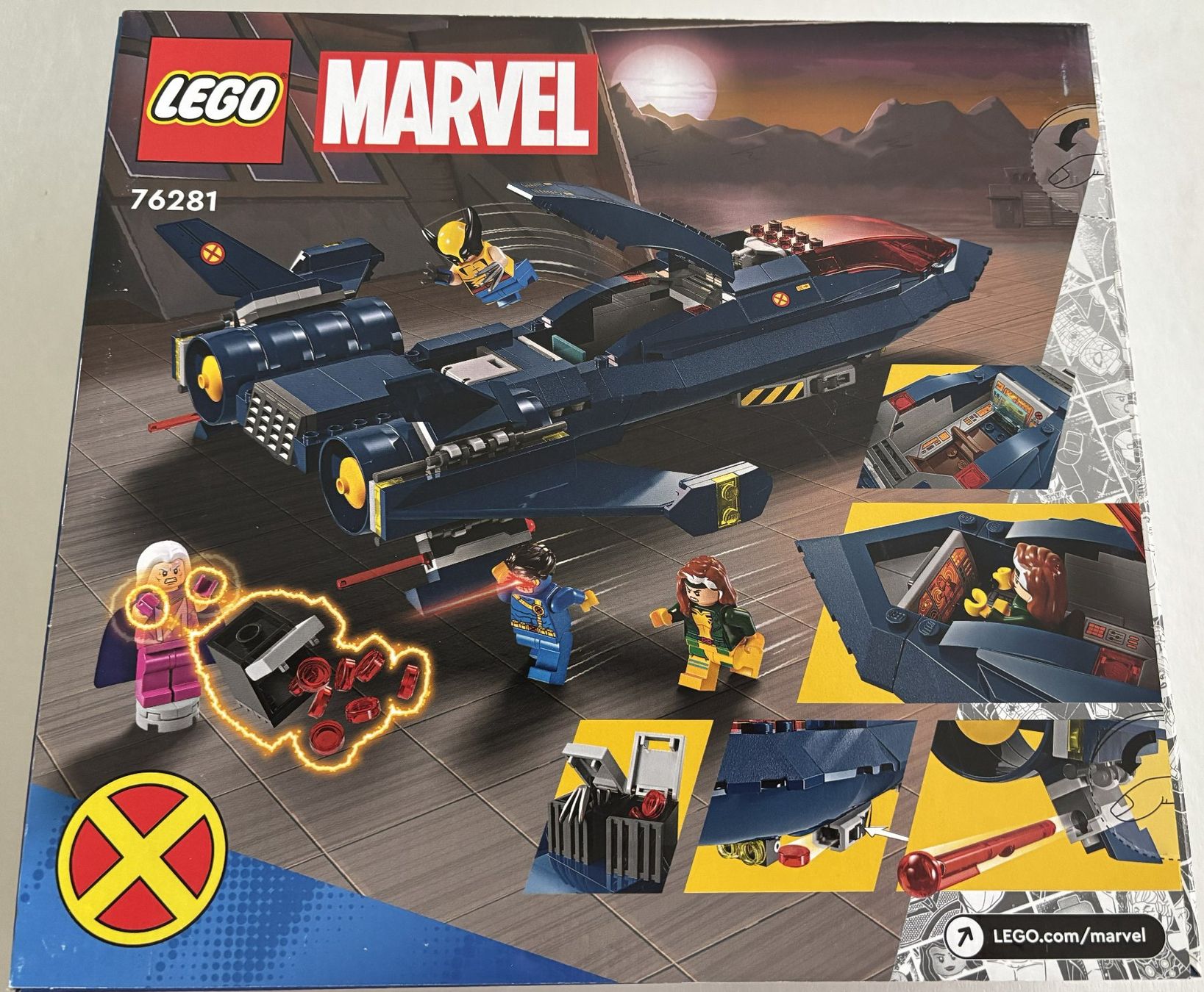 Lego Kit di costruzioni: LEGO 76281 X-Jet der X-Men – Nuovo e nell'imballaggio originale da Founex venduto da spf_b7sg 1