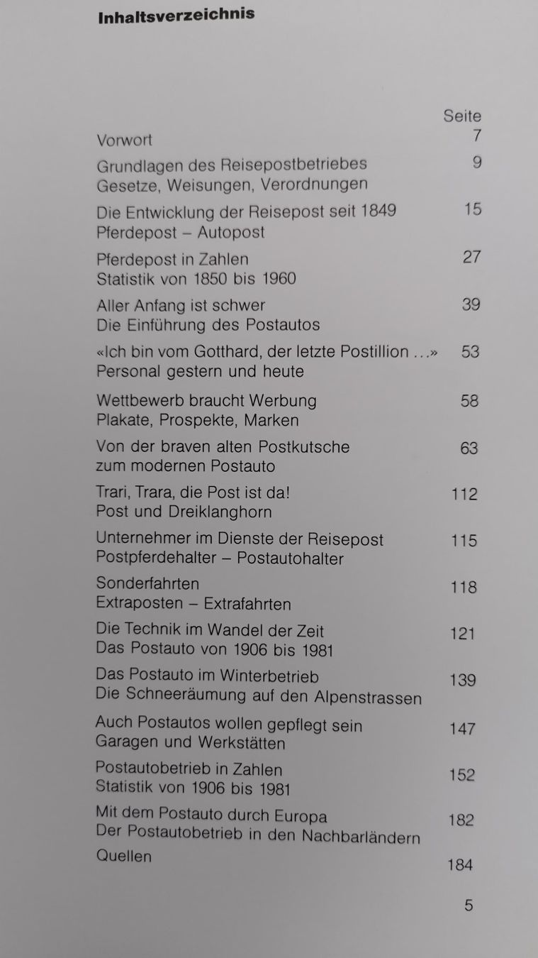 Bücher: Von der Postkutsche zum Postauto / Auto Buch 1982 ab Fr. 16. – Gebraucht aus Bellach von JingleJerry 2