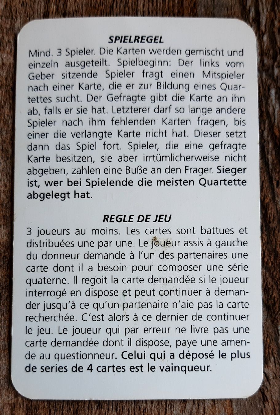 Giochi: Globi Quartett  --  GLOBI'S ZOO – Usato da Tagelswangen venduto da BrigittaC01 2