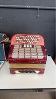 Hohner Piccolo Akkordeon rot gebraucht