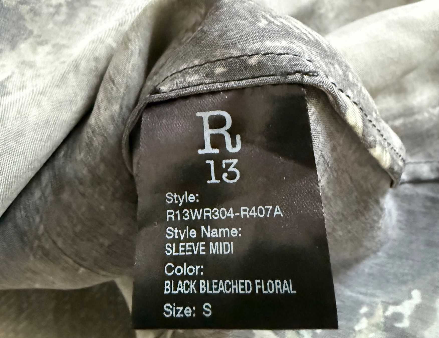 Kleider: Geblümtes Seidenkleid R13 – Gebraucht aus Luzern von Mamutpe 2