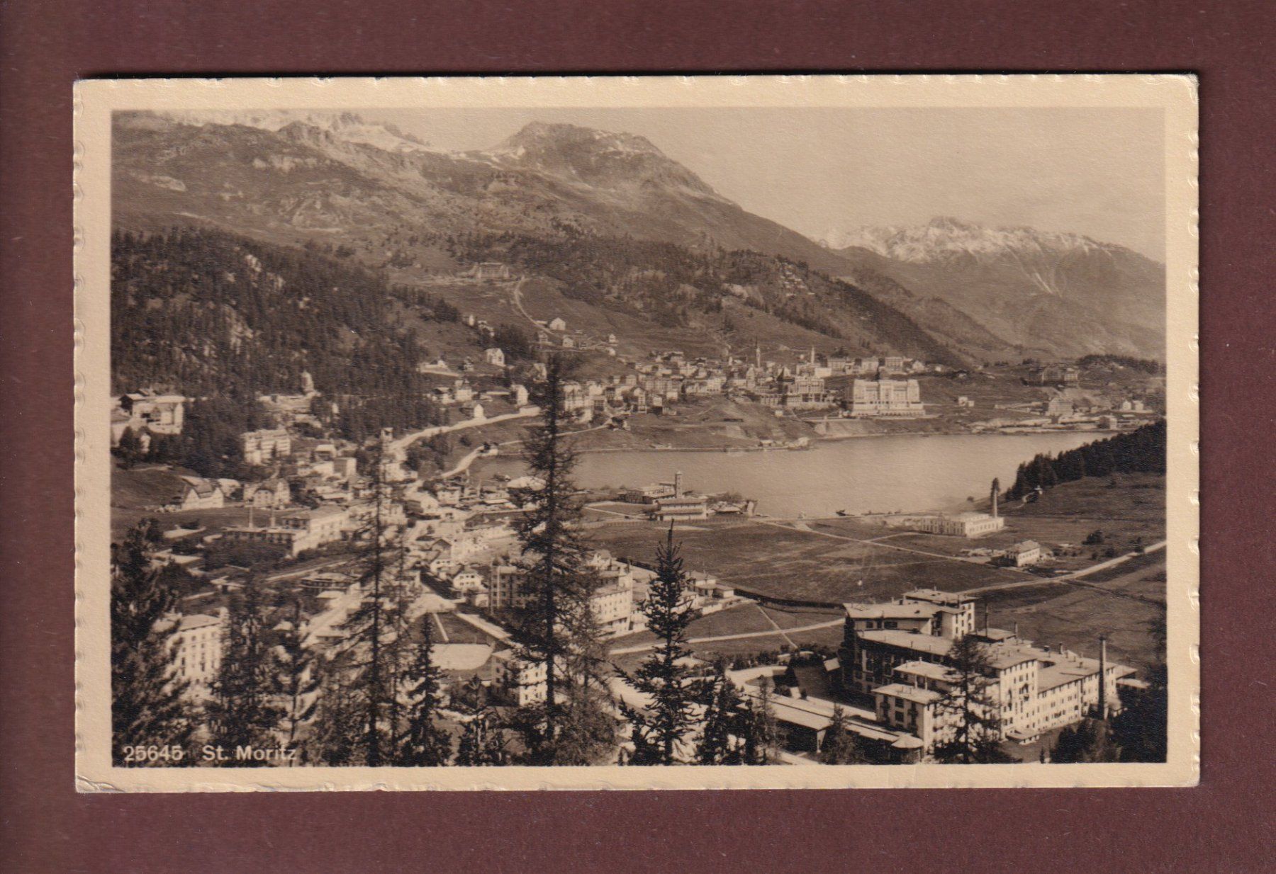 Cartes postales: ST. MORITZ - 1918 – D'occasion à Pully par nicecards-shop