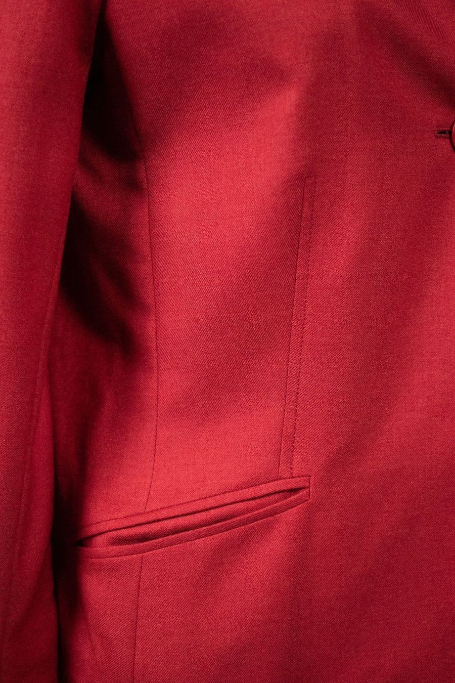 Akris Jacken: AKRIS Rot Kaschmir und Seide Blazer - Gr S – Gebraucht aus Hombrechtikon von BAZ-Vintage 5