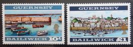 Guernsey Kat. 22-23B ** 1970 Kat. 63 Euro