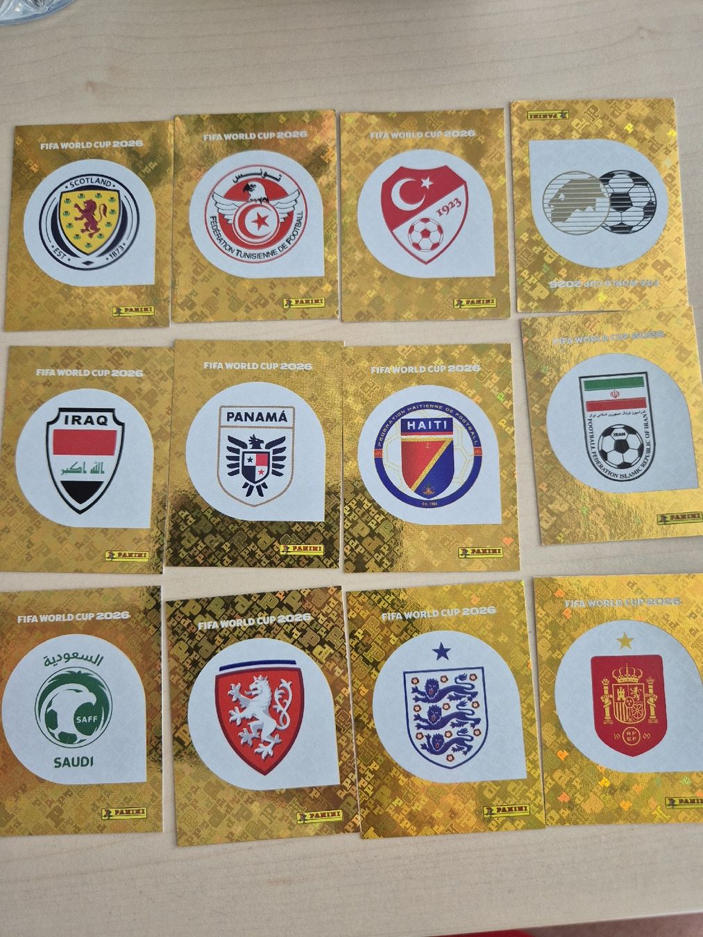 Panini Carte collezionabili: FIFA WM 2026 Wappen goldene Edition – Nuovo (secondo la descrizione) da Altendorf venduto da caj_hry2