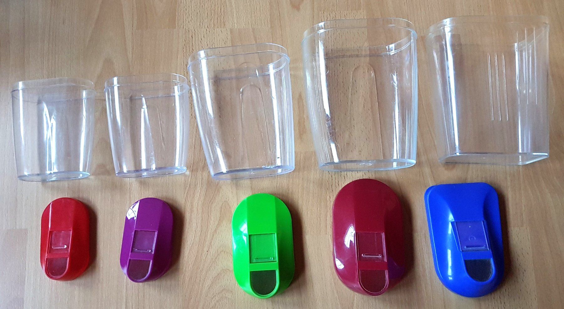 Behälter & Ähnliches: 5 x VORRATSDOSEN – Gebraucht aus Sax von spazieren 2