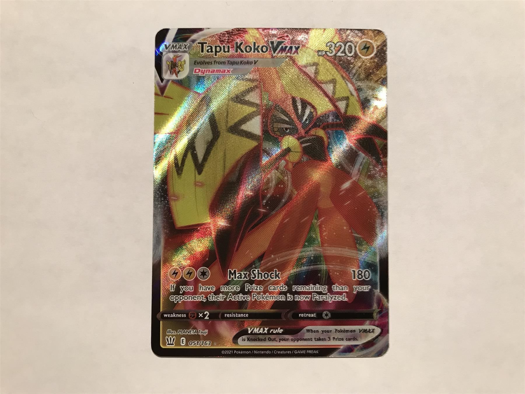 Pokémon Sammelbilder & Trading cards: Tapu Koko Vmax – Neu (gemäss Beschreibung) aus Hagendorn von Pokecollectorch 1