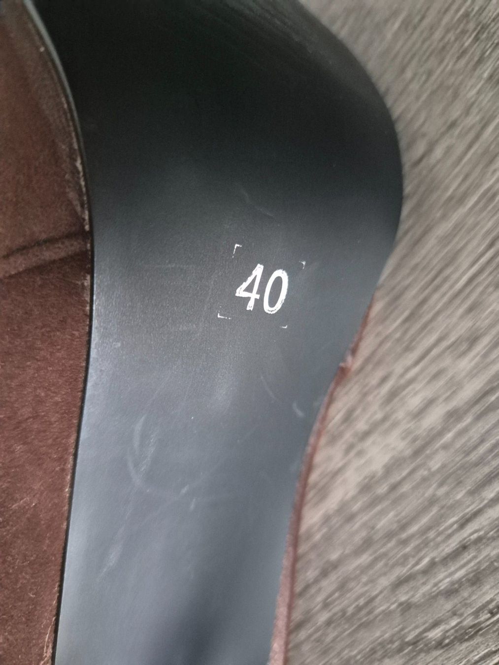 Scarpe da donna: Braune Stiefel, Wildlederoptik, Grösse 40 – Nuovo (secondo la descrizione) da Eglisau venduto da nicij79 5
