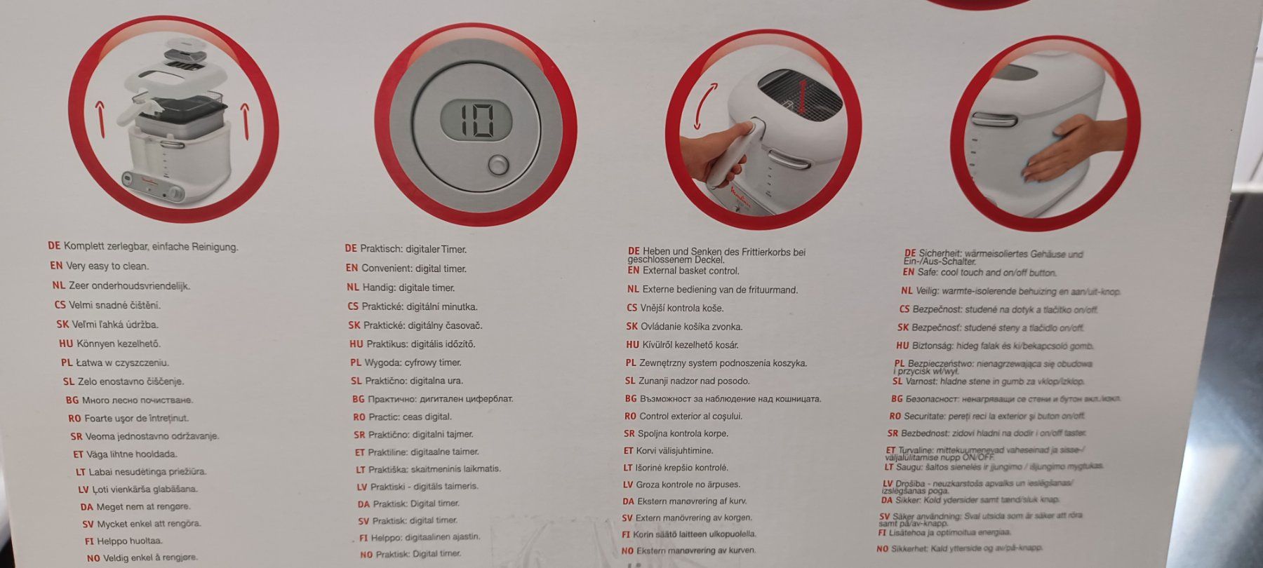 Moulinex Elettrodomestici da cucina: Fritteuse Moulinex – Usato da Menziken venduto da Nikkimcanton 5