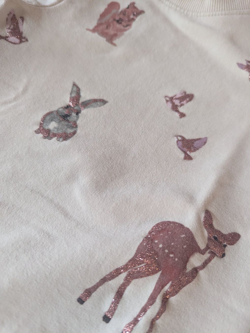 S.Oliver Maglioni & Felpe: Mädchen Pullover beige mit Tiermotiv Grösse 86/92 – Usato da Näfels venduto da nin_2rn5 2